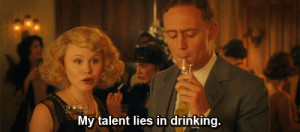 My Talent Lies In Drinking Gif