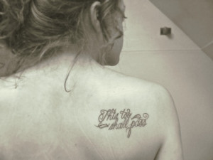 Overcoming Depression Tattoos Pic 14 picture