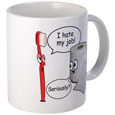 Funny Sayings - I hate my job Mugs for