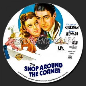 The Shop Around The Corner dvd label