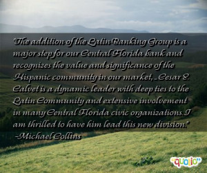 The addition of the Latin Banking Group