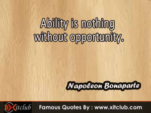 Thread: 15 Most Famous Quotes By Napoleon Bonaparte