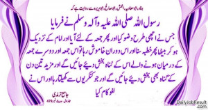 Quotes Jumma Mubarak Hadees in Urdu sms Wallpapers Collection (4