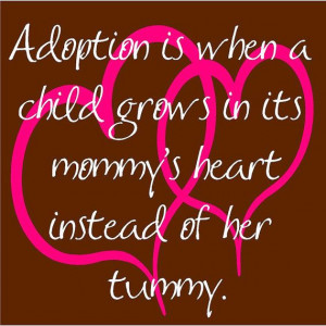have heard some really great adoption stories lately, and it such a ...