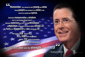 Stephen Colbert – Commencement Speech