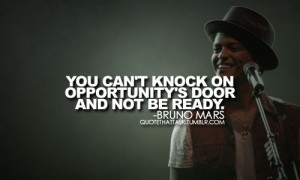 bruno mars quotes about life
