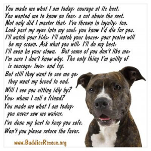 CafePress > Wall Art > Posters > Only Thing, Pit Bull Poster