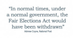 ... purpose of perpetrating election fraud in the 41st General Election