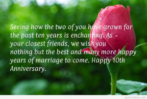 Happy 10rd marriage anniversary quotes wallpapers hd
