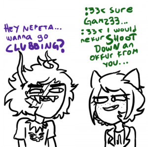 homestuck nepeta leijon Gamzee Makara equius zahhak Foul language ...