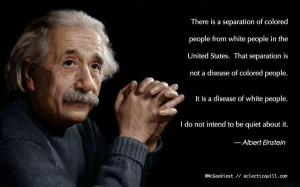 Albert Einstein Quote on Racism