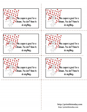 Romantic Love Coupons