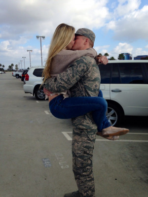 My airman finally coming home :)