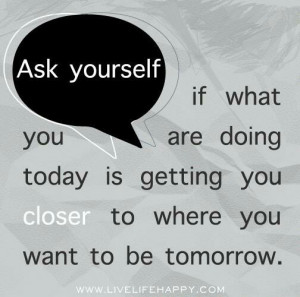 Ask yourself