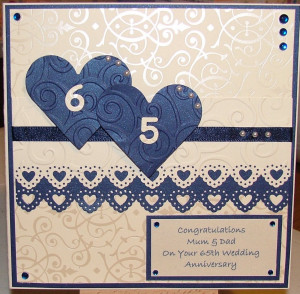 Blue Saphire Wedding Anniversary. Sapphire Wedding Anniversary Cards ...