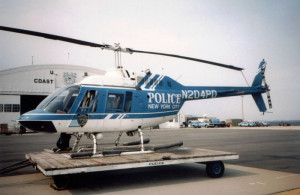 This Bell 206 Jet Ranger saw service in the NYPD Air Support Unit ...