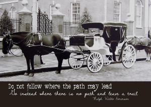 Cobblestone Quote Photograph