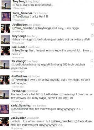 Joe Buddens Pulls Out The Twitter Cuffs On Yaris Sanchez & Trey Songz
