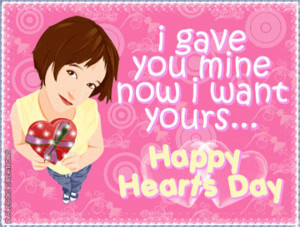 Happy Hearts Valentine Day Quote