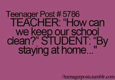 TEENAGER POST More