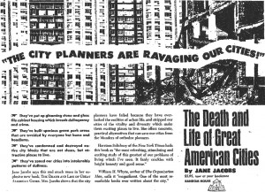 Jane Jacobs Death and Life of Great American Cities