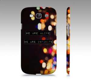 We are Infinite Perks of Being a Wallflower Samsung Galaxy S3 Case
