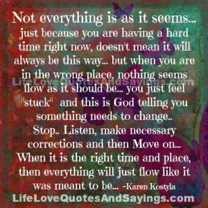 Everything Is Not What It Seems Quote