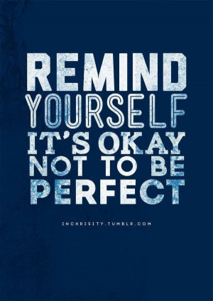 Remind yourself.....