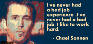 Chael Sonnen is a great fighter, inspiring person, and has a wealth of ...