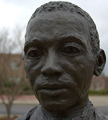 Statue of James Meredith at the University of Mississippi