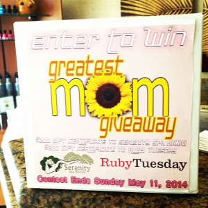 Enter Win Spa Gift Card And Certificate From Ruby