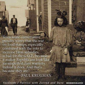 Paul Krugman quote.