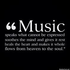 Has become so true to my life. Not meaning that every song has to be ...