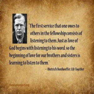Bonhoeffer quote