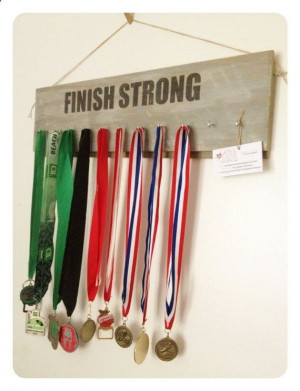 Running Runners Race Barn Board Medal Display by owlpaperscissors, $25 ...