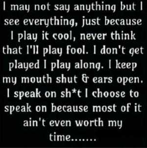 play along - I'm no fool: Scoreboard, Thoughts Mi Truths, Sayings ...