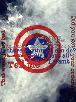 Captain America - Steve's quotes by MissDrakkainen