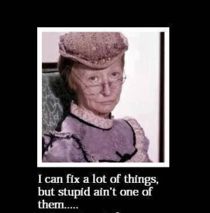 Can't fix stupid