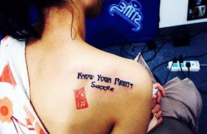 New Trend Brings Meaningless English Phrases to Chinese Tattoos