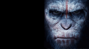 ... Dawn of the Planet of the Apes . This one shows Caesar holding an