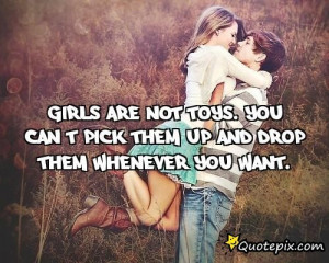 Girls Are Not Toys Quotes
