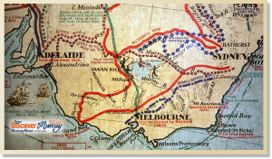 Charles Sturt Explorer Map