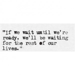 Waiting in vain...