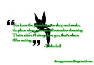 tinkerbell love quotes