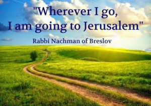 ... am going to Jerusalem