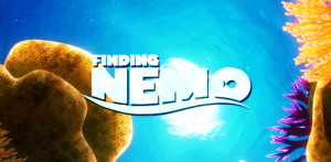 Finding Nemo Title Cover Marlin loses his son, nemo,