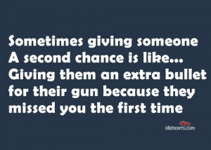 second chance?
