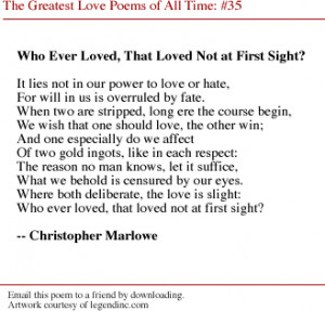 first love poems