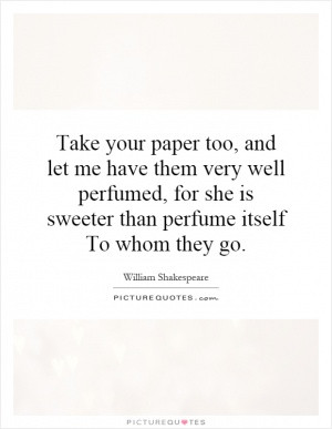 Perfume Quotes Smell Quotes