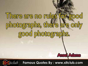 15 most famous # quotes by ansel adams